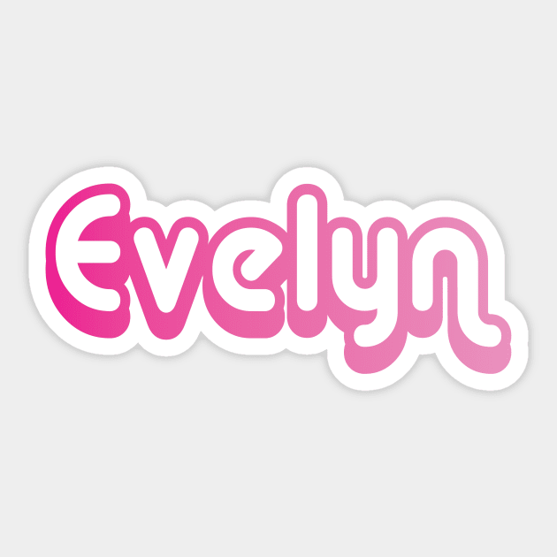 Evelyn Sticker by ampp